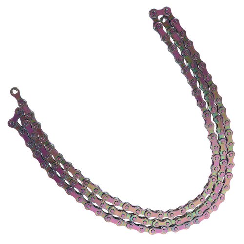 Toddmomy Bicycle Mountain Single Speed Chain High-Speed Cycling Chain for Road Mountain Racing Cycling