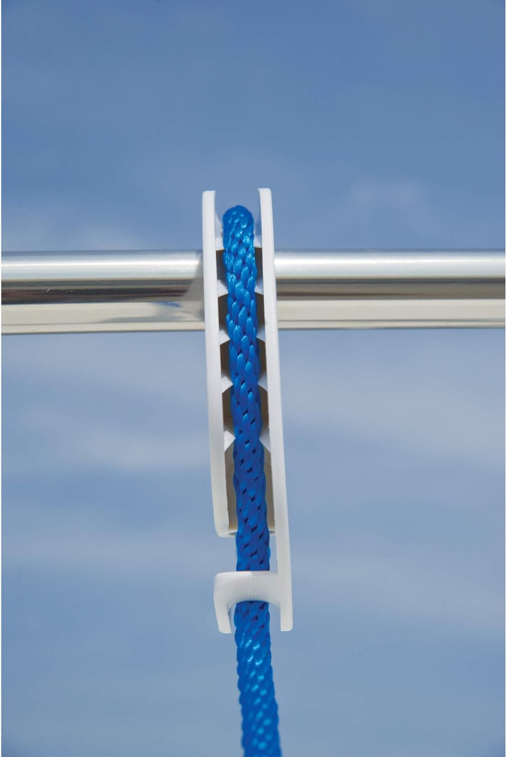 Taylor Made Products 1109 Boat Fender Hanger (Clip Rail Mount, Up to 1.25-Inch Rails) White
