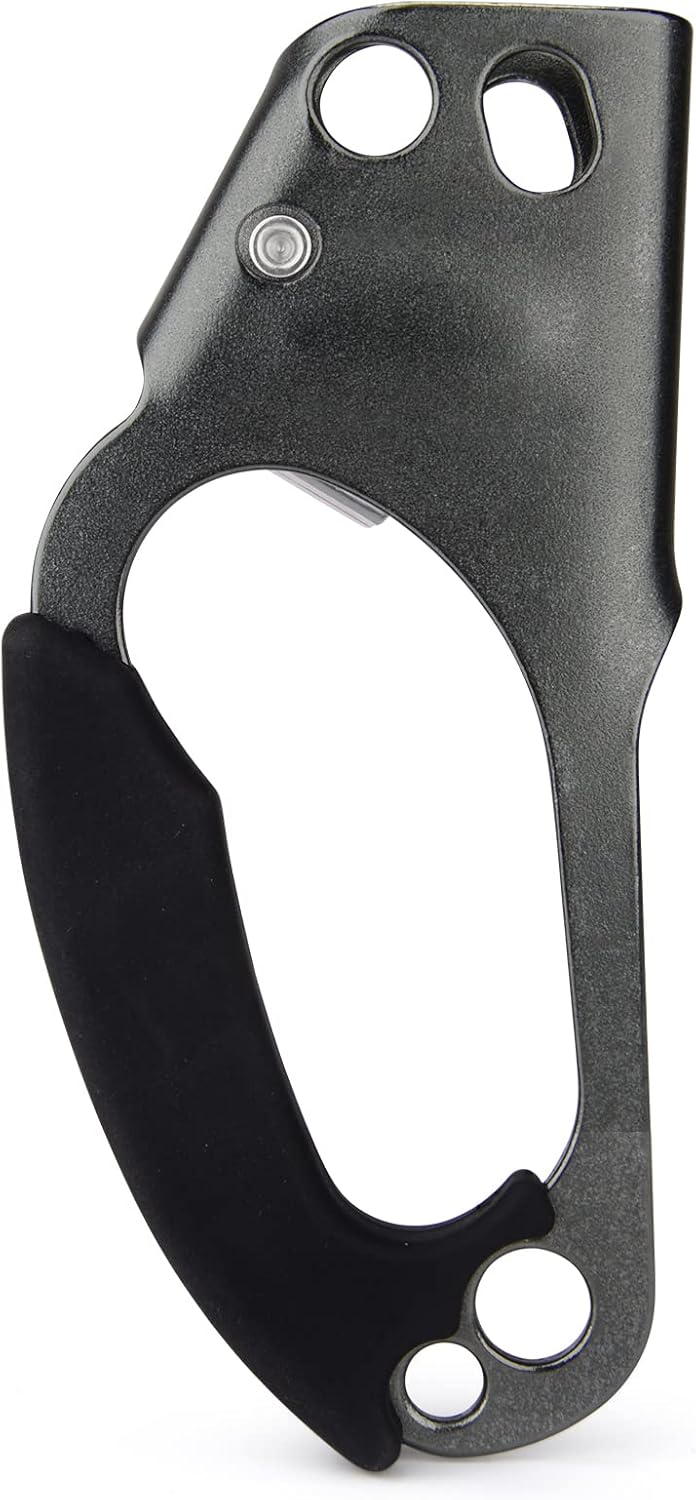 WILDKEN Climbing Hand Ascender Outdoor Mountaineering Tree Arborist Climbing Rappelling Equip Hand Ascender for 8-14MM Rope Left Right Hand Ascender