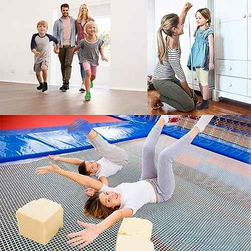 SkiBeaut Kid Trampolines Socks Ankle Grips Non Slip Child Socks for Boys Girls 2-5/6-9/10-13 Years