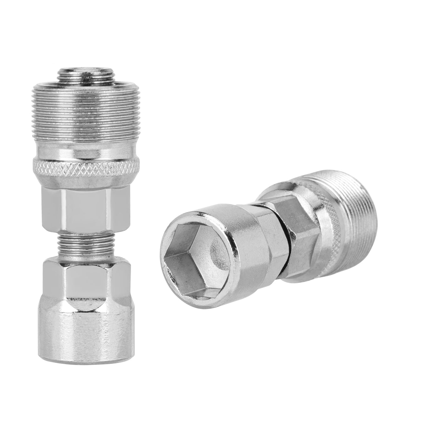 JUPSK Bike Crank Puller, Bicycle Crank Removal Tool Square Crankset Arm Remover Bike Crank Remover Bicycle Crank Extractor (Silver)