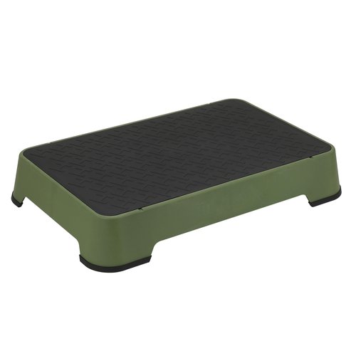 HUNTMARK Dog Training Place Board - Durable Hunting Dog Training Platform - Non-Skid Surface and Nonslip Feet - Stackable, Portable Agility Platform - Modern Puppy Trainer Equipment (Green)