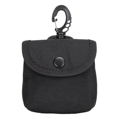 Tactical Key Pouch - Military EDC Pocket Pouch as Keychain Coin Purse Battery Cigarette Case Mini Tool Organizer ID Card Holder Waist Case Earphone Pack (Black-1pc)