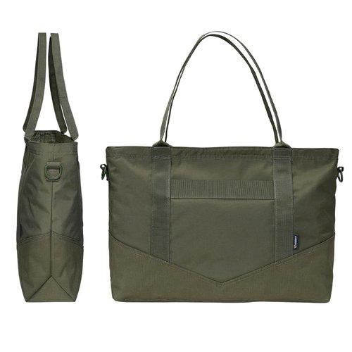 IDOGEAR Tactical Handheld Tote Pouch Multiuse Zipper Storage Bag Portable EDC Organizer For Camping Traveling Gym Commute(Ranger Green)