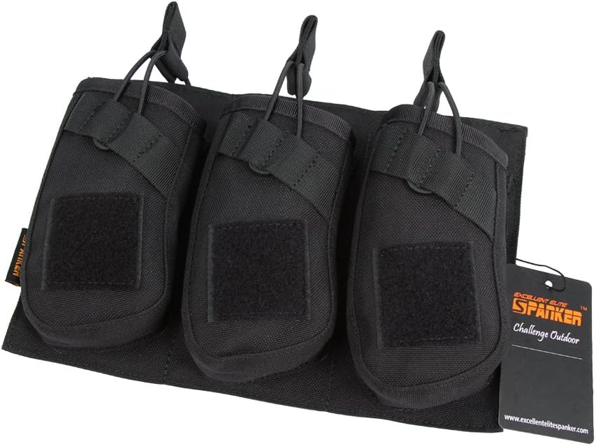 EXCELLENT ELITE SPANKER Single/Double/Triple Open Top Molle Mag Pouch AK Magazine Pouch for AK47 AK74 AR-15 Pmags Magazine