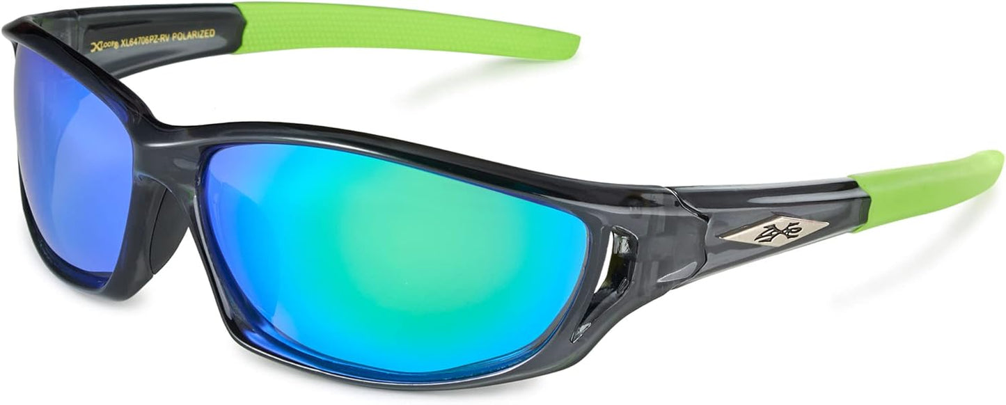 Polarized Sports Sunglasses for Men - UV400 Baseball, Running, Cycling & Golf