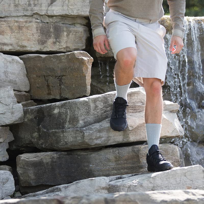 Thorlos Hiking Crew Socks - Medium / Slate - Men's Outdoor Footwear