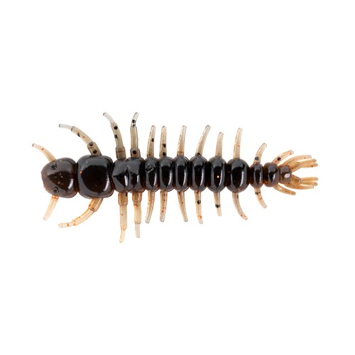 Yum Lures Hellgrammite - 3" Copper Creek - 8 Pack - Ned Style Plastic Lure - Bass, Smallmouth Bass, Trout, Panfish