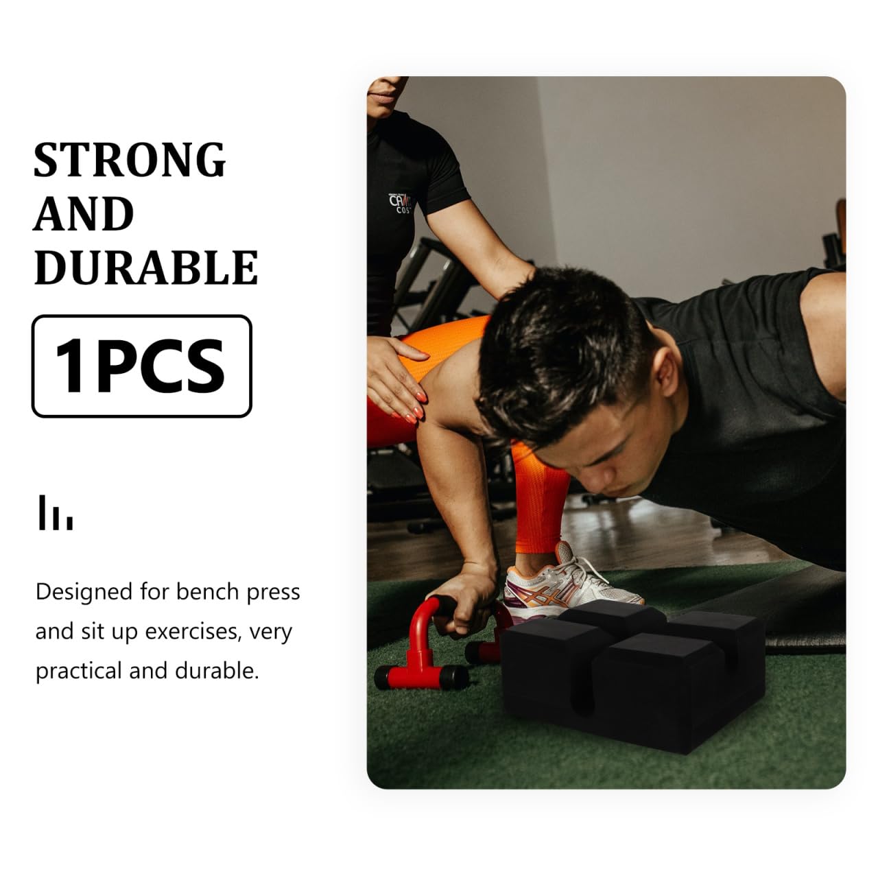 Toddmomy 1Pc Flat Bench Press Workout Bench Chest Press Board Foam Gym Workout Equipment Curly Eva Fitness Auxiliary Equipment