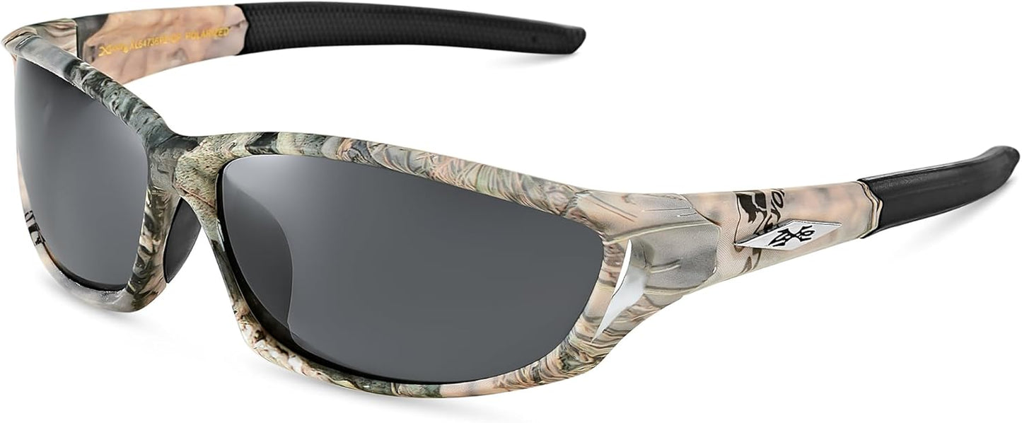 Polarized Sports Sunglasses for Men - UV400 Protection for Baseball, Running, Cycling & Golf