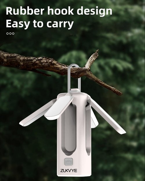 ZUKVYE Rechargeable LED Camping Lantern - Waterproof Tent Light with 8 Light Modes, Camping Essentials, Portable Lantern Flashlight for Camping, Hurricane, Emergency, Hiking, Fishing