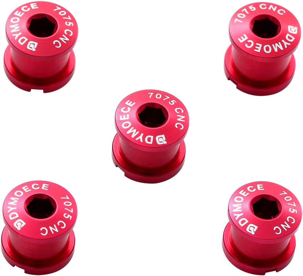 7075 Aluminum Alloy Double Chainring Bolts for Road MTB Bicycle M8 Crankset