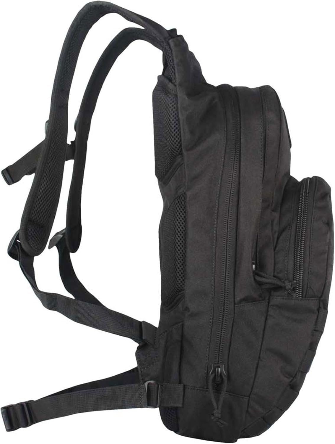 Fox Outdoor Products Compact Modular Hydration Backpack | 11L Tactical Pack with 2.5L Bladder, MOLLE Webbing & Stay-Cool Mesh