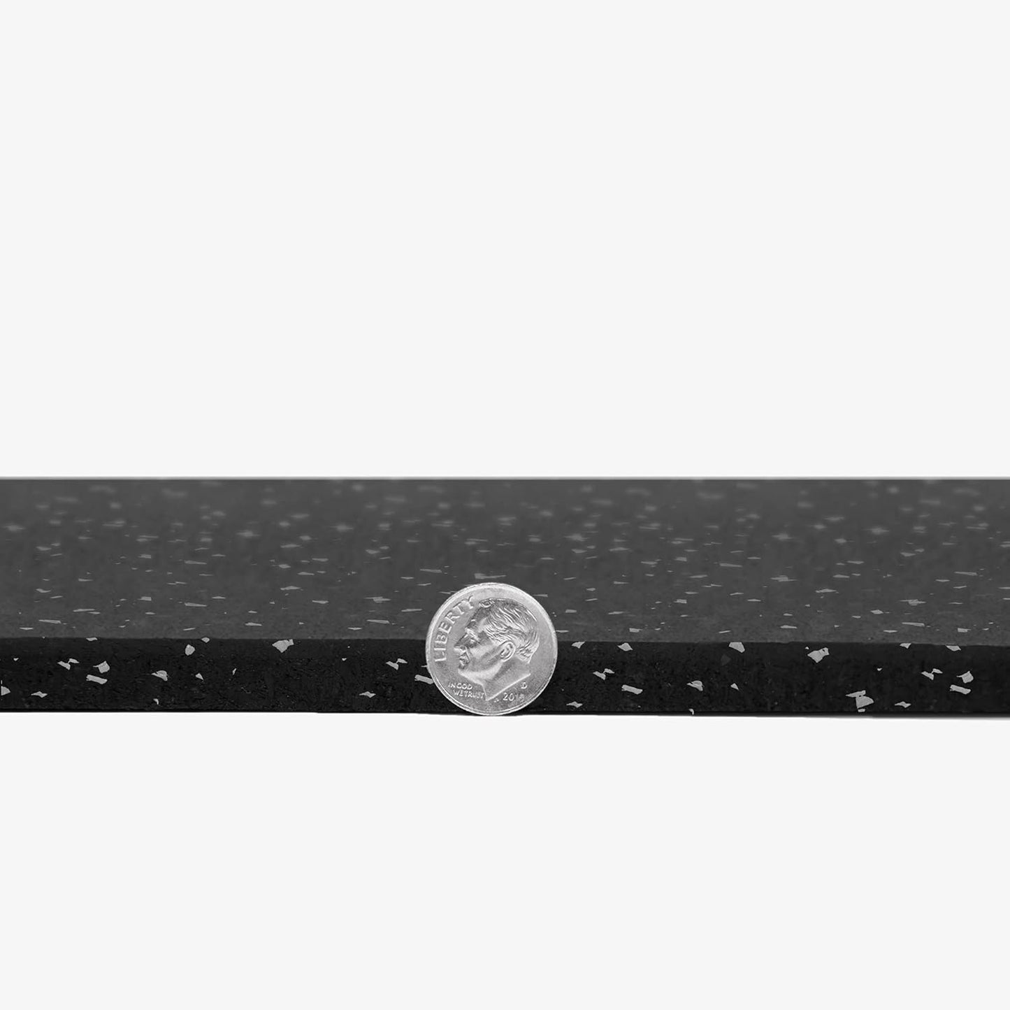 IncStores 4'x6' Premium Mat - Vulcanized Rubber Exercise Mat, High Density Floor Mats for Gym Flooring, Home Gym, and Horse Stall Mat