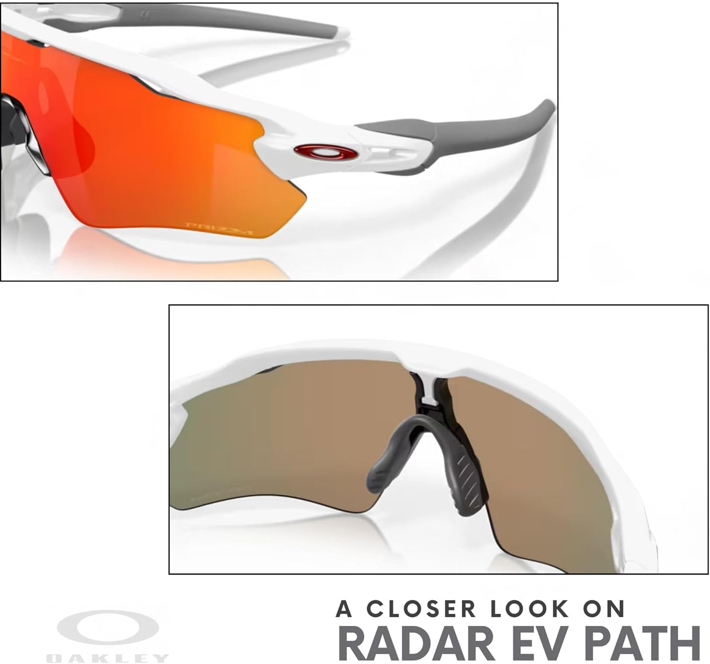 OAKLEY Radar EV Path OO9208 Sunglasses For Men+ Bundle Accessory Leash Kit, Microfiber Pouch