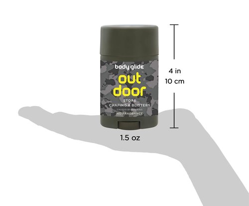 BodyGlide Original Anti Chafing Stick Balm 2-Pack + Body Glide Outdoor Anti Chafe Balm