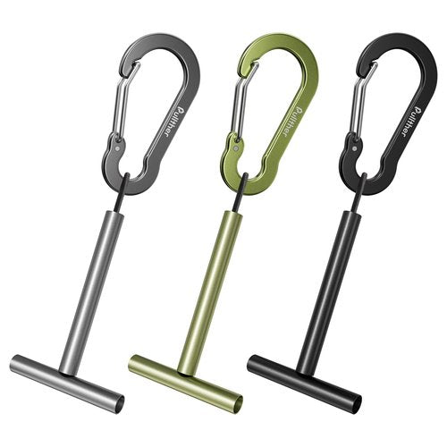 pullther fishing Tippet Holder,3 PCS Fly Fishing Tippet Holder,Aluminum,Fly Fishing Accessories for Leaders and Tippets Dispense.
