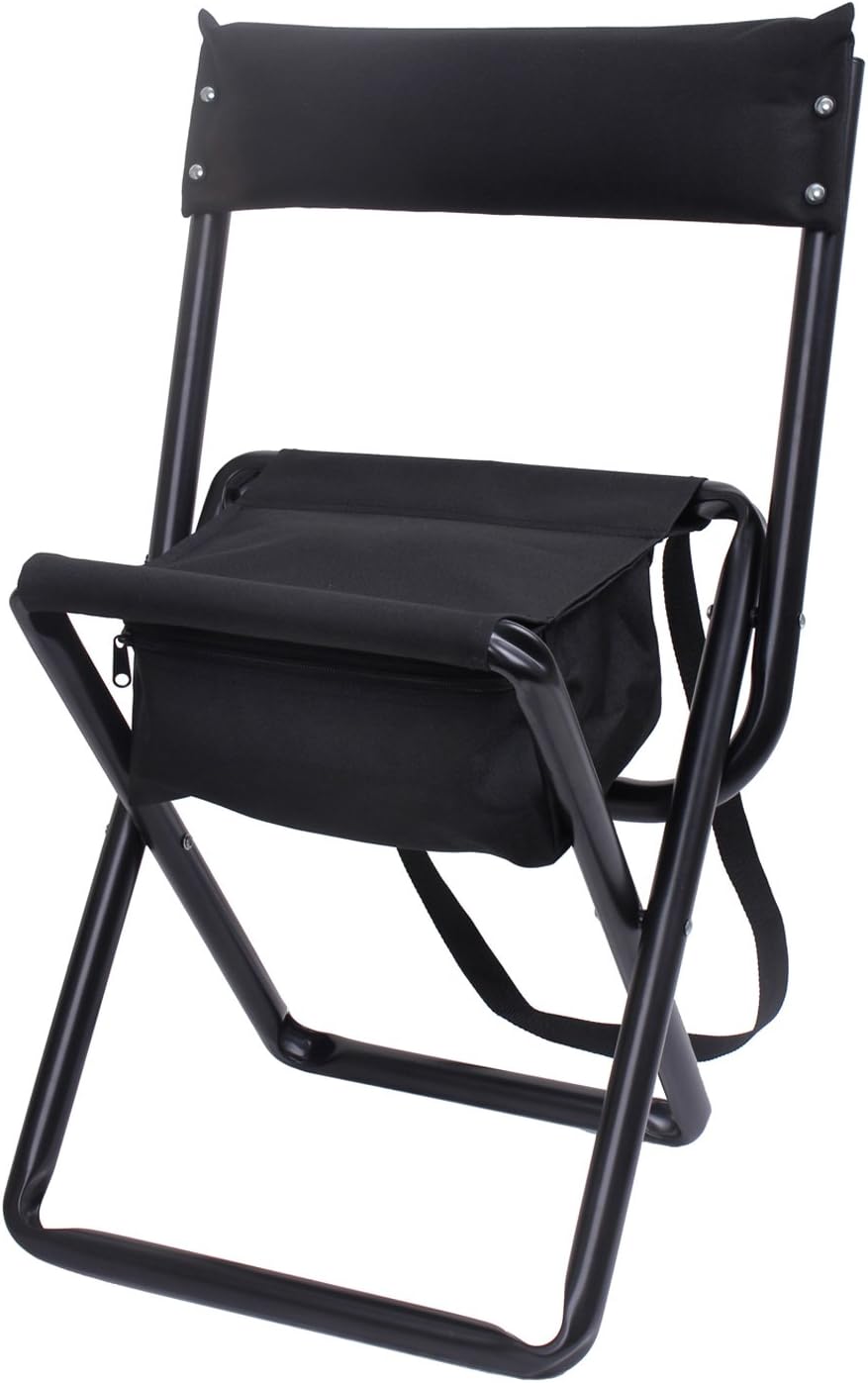 Rothco Deluxe Folding Stool with Pouch, Coyote Brown