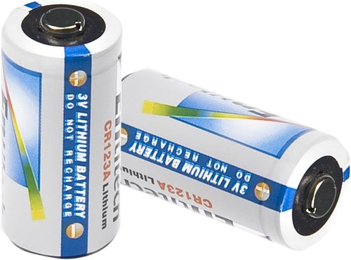 BARSKA CR123 Battery, 2 Pieces/Pack