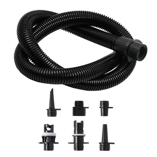 Yetaha Paddle Board Pump Adapter Set, Sup Air Pump Air Hose Connector, Removable Air Hose Kit with 6 Air Nozzles for HT781/HT782/HT790 Electric SUP Pump