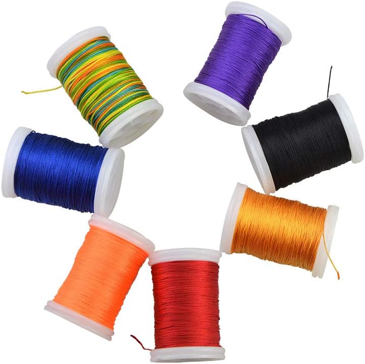 ZSHJGJR Archery Bowstring Serving Thread Material Bowstring Serving Material Bowstring Protector Durable Nylon for Bowstring Archery Supplies