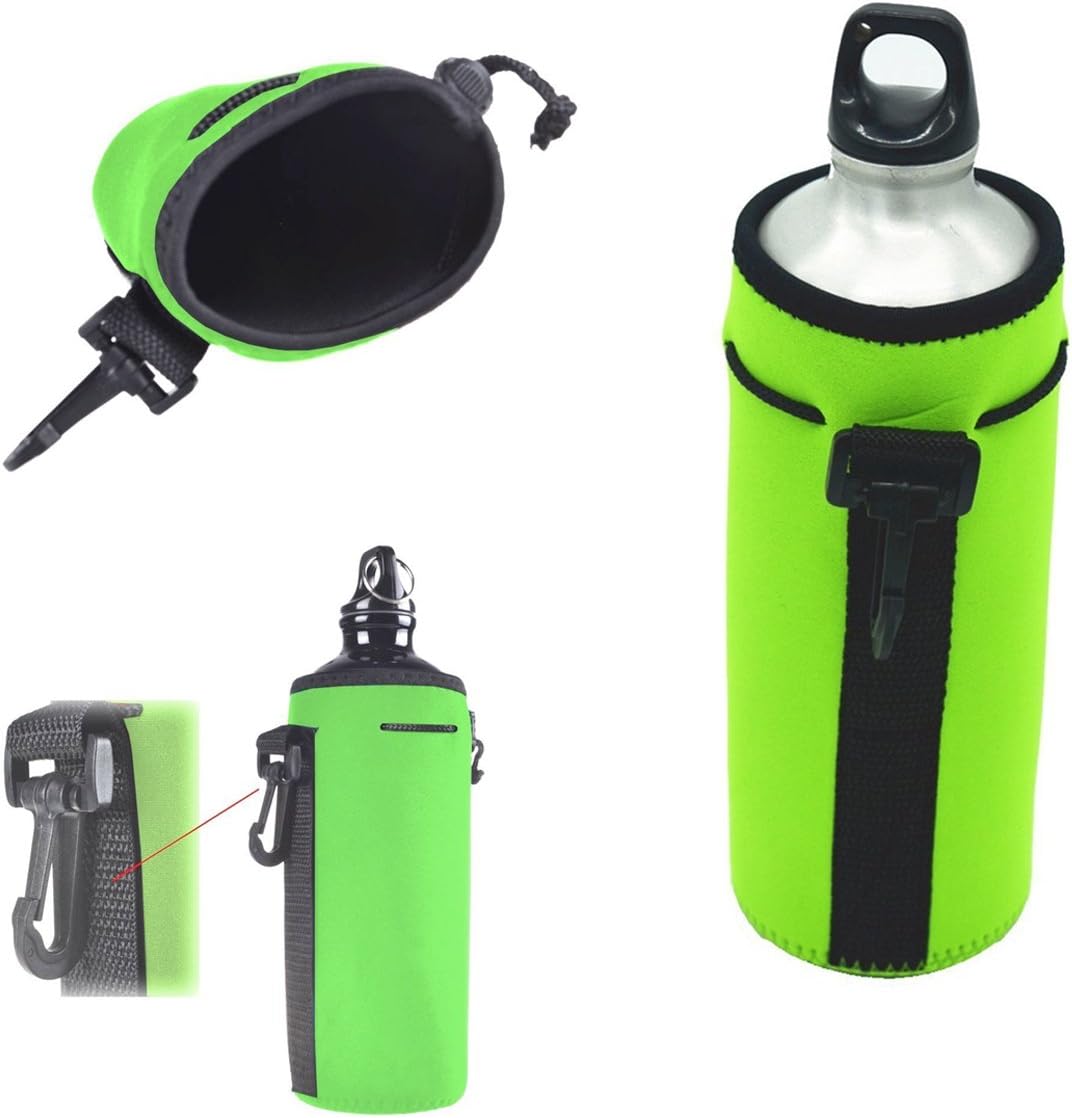 Af-Wan Water Bottle Cooler Carrier for 22 oz Long Neck Water Bottle or Tall Beer Bottles,Protable Neoprene Insulated Water Drink Bottle Cover Sleeve Tote Bag Pouch Holder Strap.(3pcs)