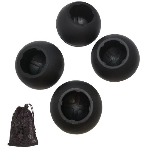 TAGUTA Camping Chair Feet 14mm Anti Sinking Rubber Ball Feet Helinox Chair Accessories Helinox Zero/One/Naturehike/Big Agnes Feet(Fits 14mm Legs)