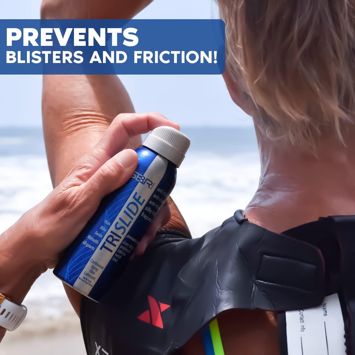 Anti-Chafe Continuous Spray Skin Lubricant Body Friction Protection | Prevents Blistering and Chafing | Providng Long-Lasting Comfort and Protection (Pack of 1)