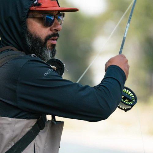 Redington Wrangler Fly Fishing Rod, 4-Piece Fly Rod, Durable Nylon Travel Tube, 5WT 9'0"