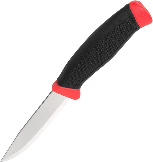 Morakniv Clipper 840 Fixed Blade Outdoor Knife with Carbon Steel Blade, 3.9-Inch, black