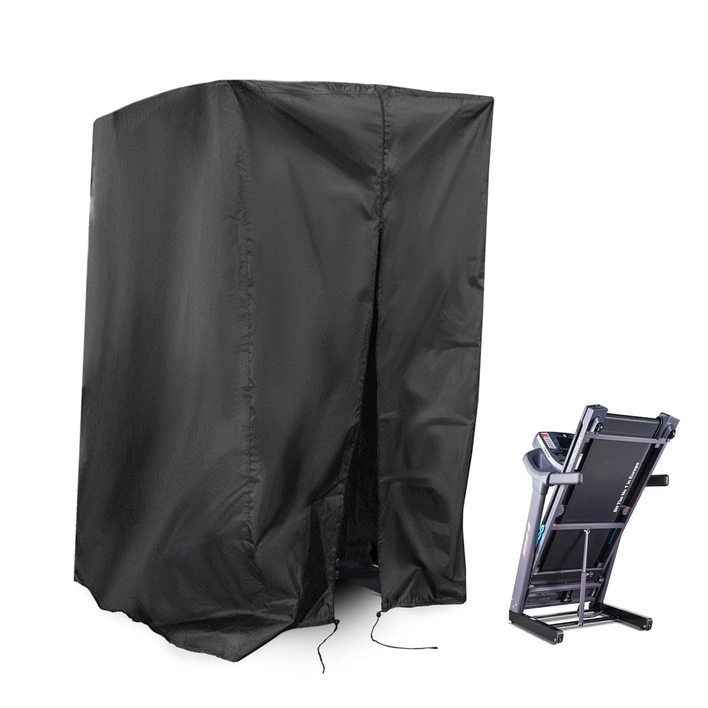 Iptienda Treadmill Cover, Folding Treadmill Covers Waterproof for Foldable Running Machine Indoor Outdoor, 46"L x 35"W x 71"H