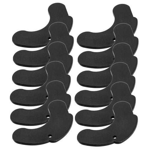 Yardenfun 6 Pairs Dumbbells Shockproof Pad Weight Grips Lifting Weights Workout Rack Squat Foam Pad Hip Thrust Pad Portable Gym Machine Non Dumbbells Jack Appendix Non-Slip Fitness Rubber