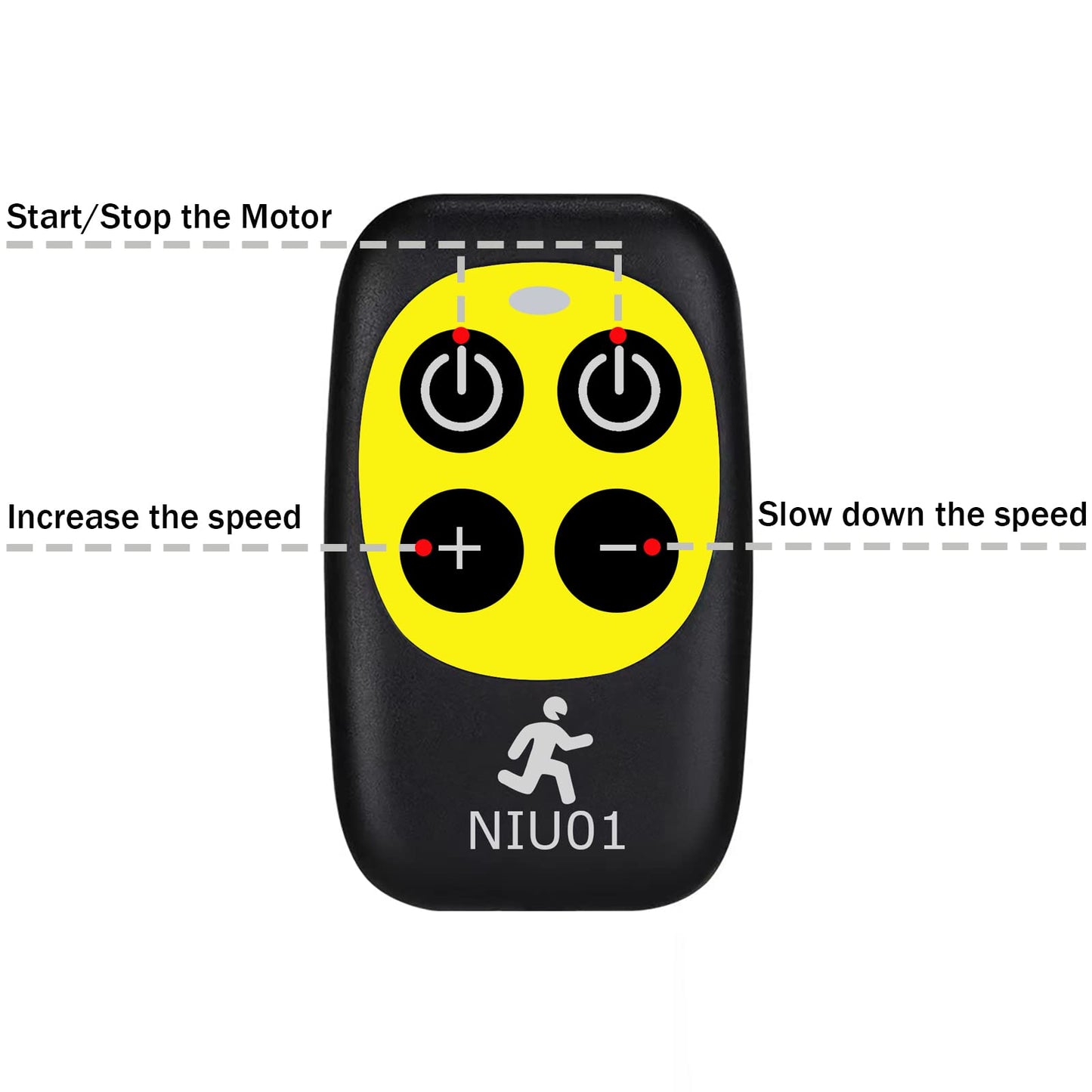 Replacement for Specific Superfit Costway Treadmill Remote Control