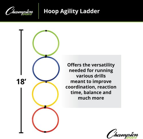 Champion Sports Hoops Agility Ladder