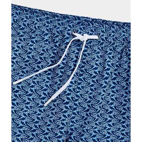 vineyard vines Mens 7 Inch Printed Chappy Swim Trunks