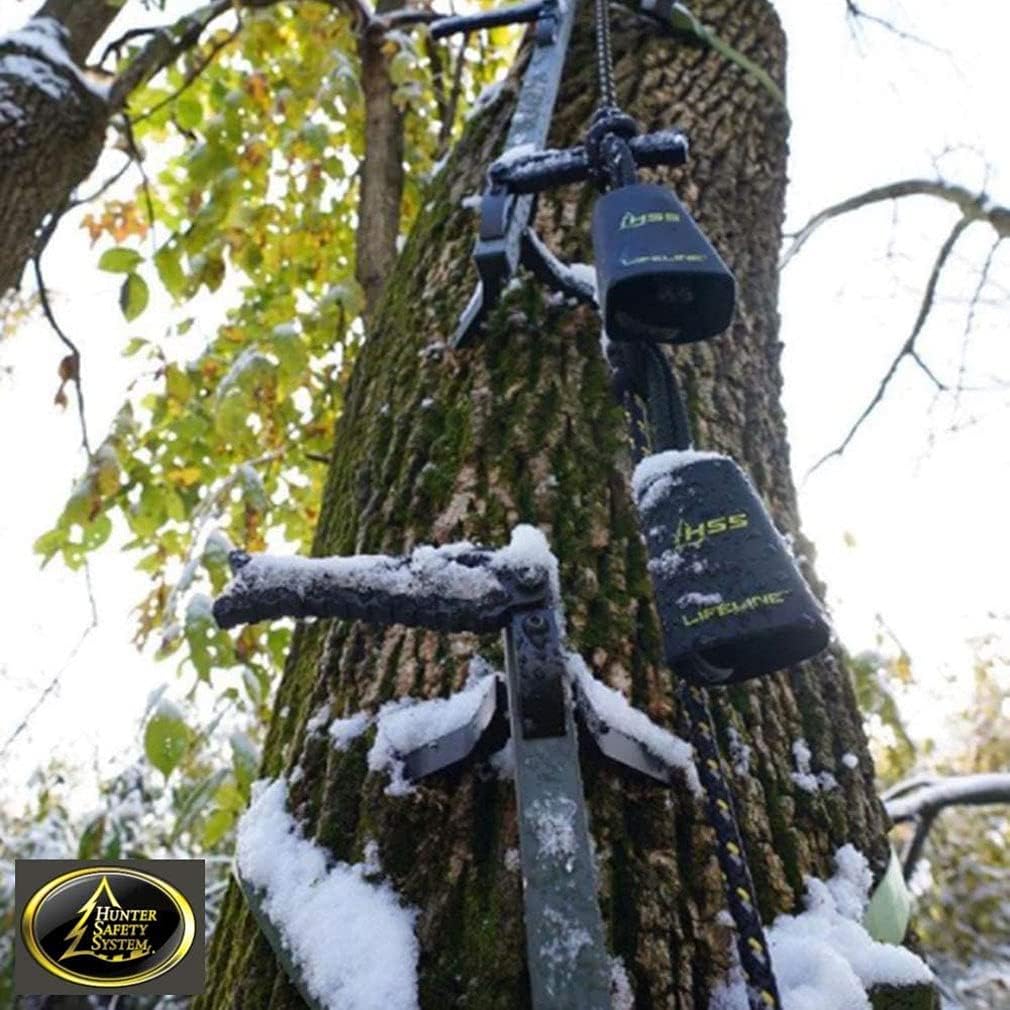 Hunter Safety System Reflective Lifeline for Tree-Stand Hunting Safety Harness