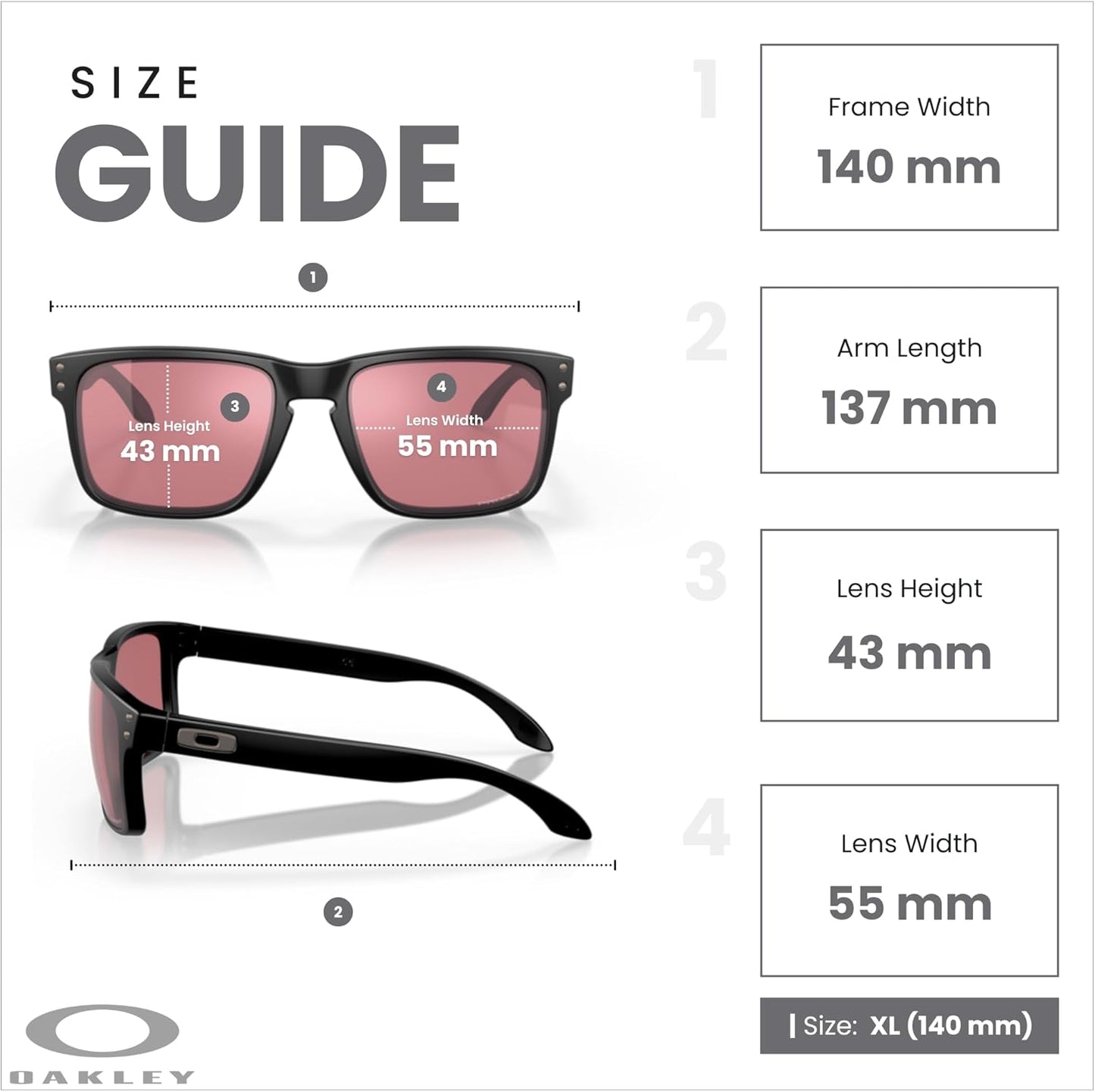 OAKLEY Holbrook OO9102 Square Sunglasses for Men+ Bundle Accessory Leash Kit, Microfiber Pouch