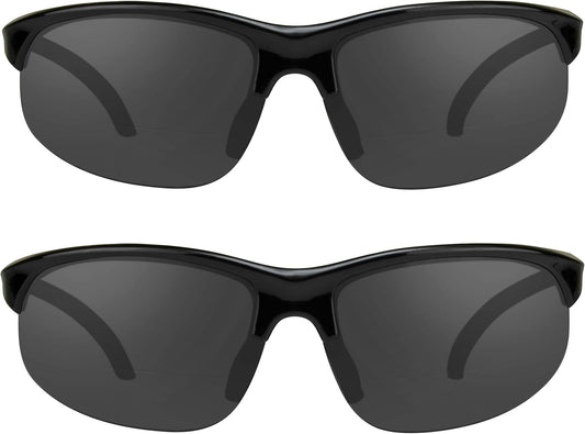 proSPORT BIFOCAL Sunglasses Readers Tinted Mens Womens High Definition Amber Yellow Smoke +1.50 +1.75 +2.00 +2.25 +2.50