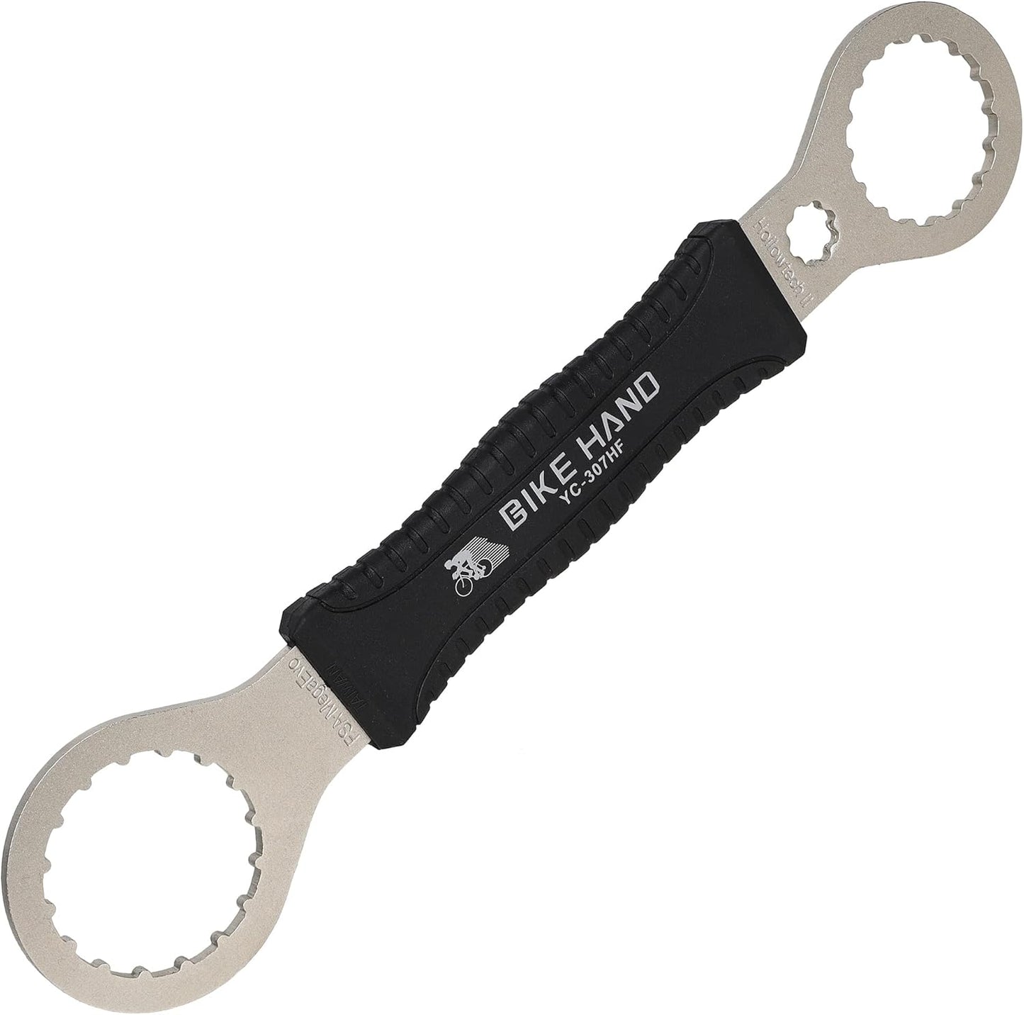 BikeHand Bicycle Bottom Bracket Tool - Compatible with Shimano Hollowtech II/BB9000, BBR60, M8000, Sram Dub, Truvativ GXP, FSA Mega EVO or Campagnolo Ultra-Torque