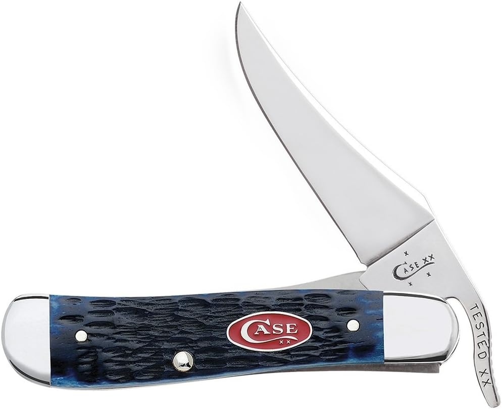 Case WR XX Pocket Knife Burnt 6.5 Bonestag Russlock Item #65303 - (6.51953L SS) - Length Closed: 4 1/4 Inches