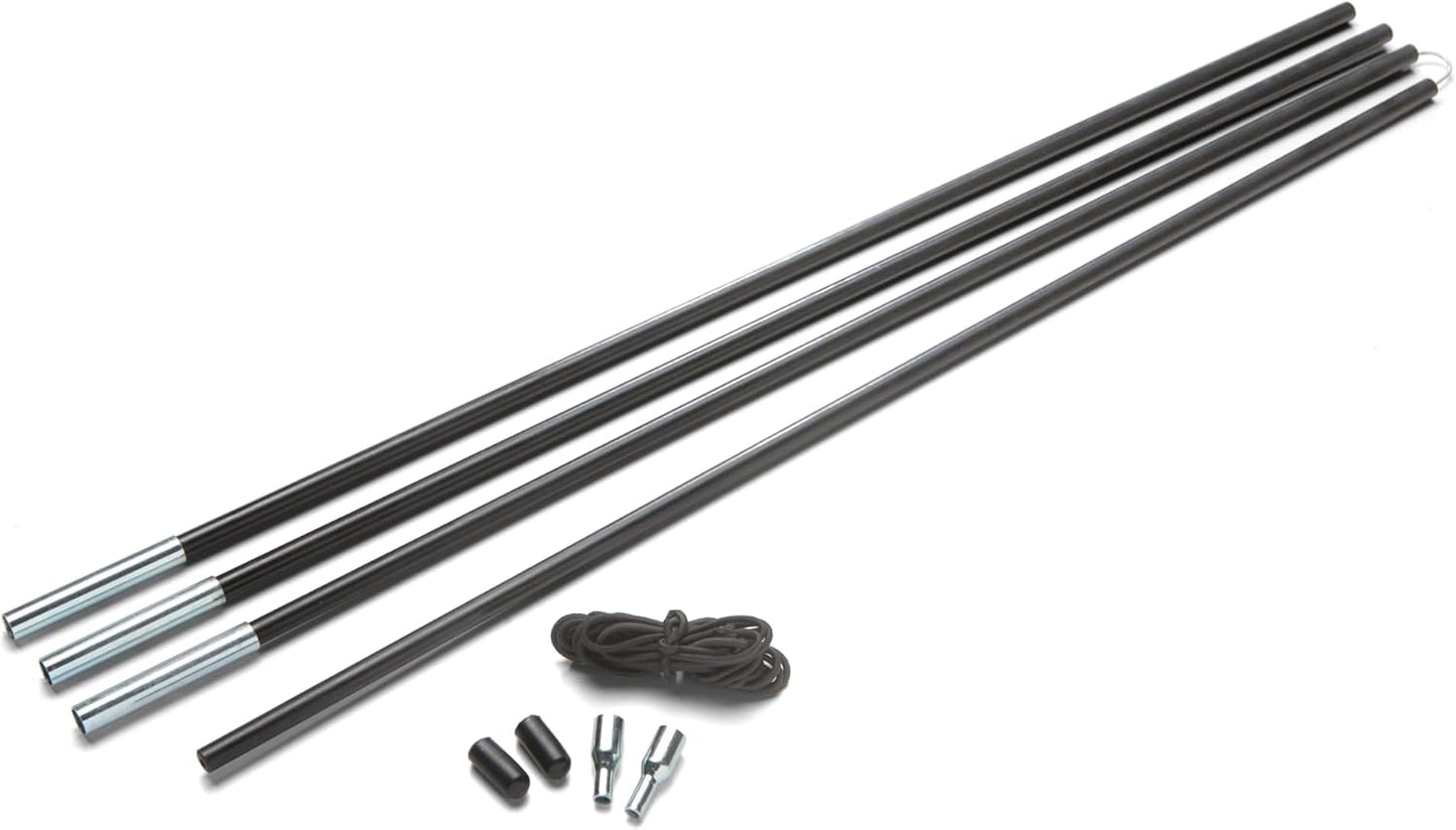 Coghlan's Tent Pole Repair Kit for Lightweight and Durable Emergency Fiberglass or Aluminum Tent Pole Replacement with Shock Cord and Splint – Ideal for Camping and Backpacking