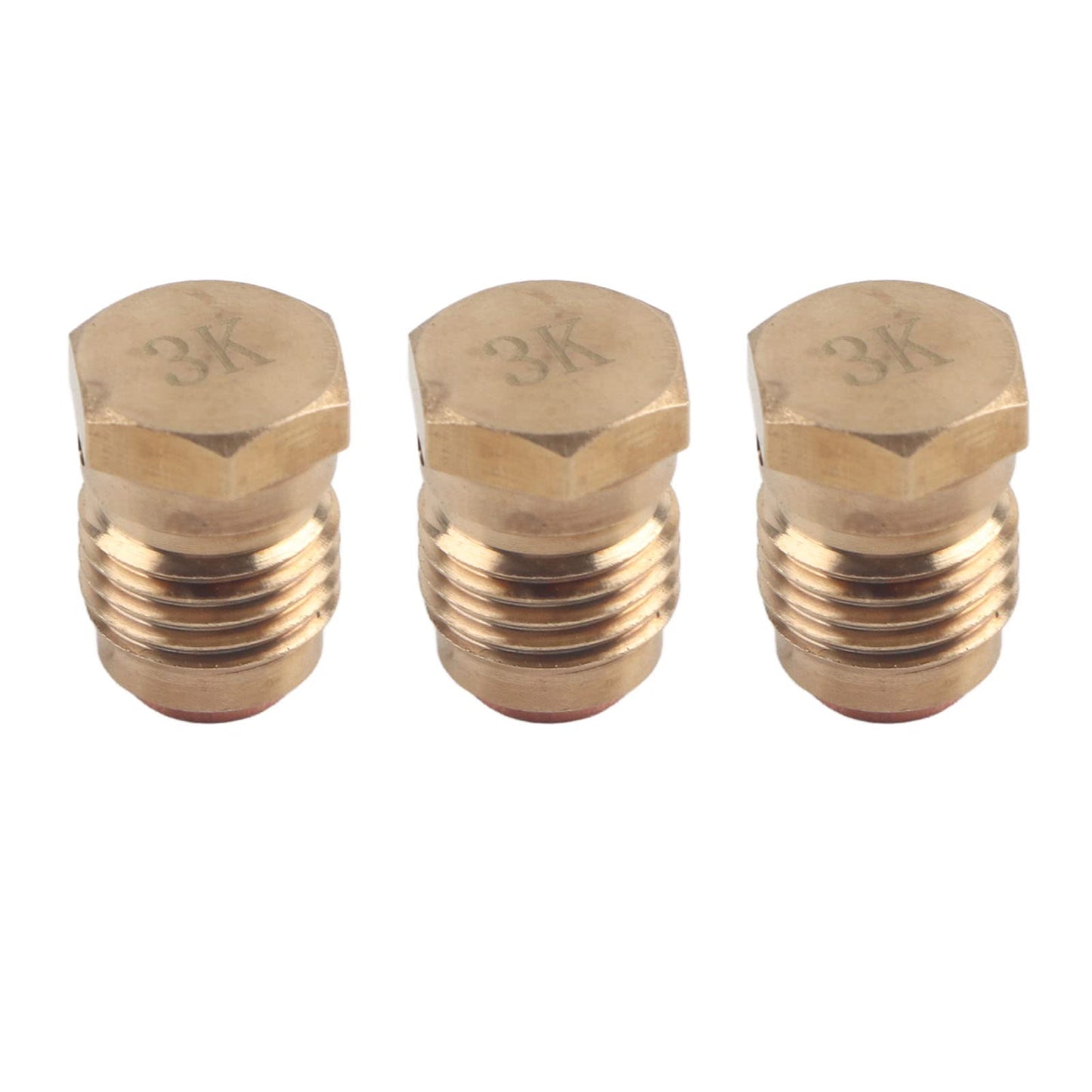 Generic 3PCS 3K 3/8 24UNF 3000psi Copper Burst Disk Tank Regulator Valve for CO2 Paintball Tank (3K), Generichwdgxnpfrg-01