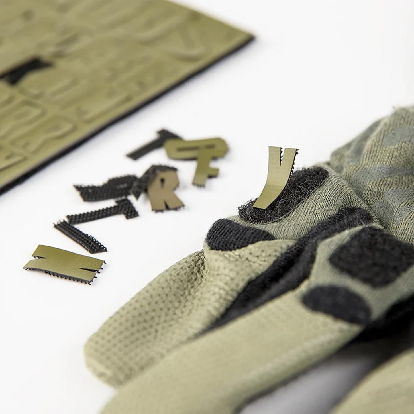 VIKTOS Moralphabet Versatile Creative Durable Hook & Loop Letters - Compatible with Any Item Equipped with a Loop Patch Panel