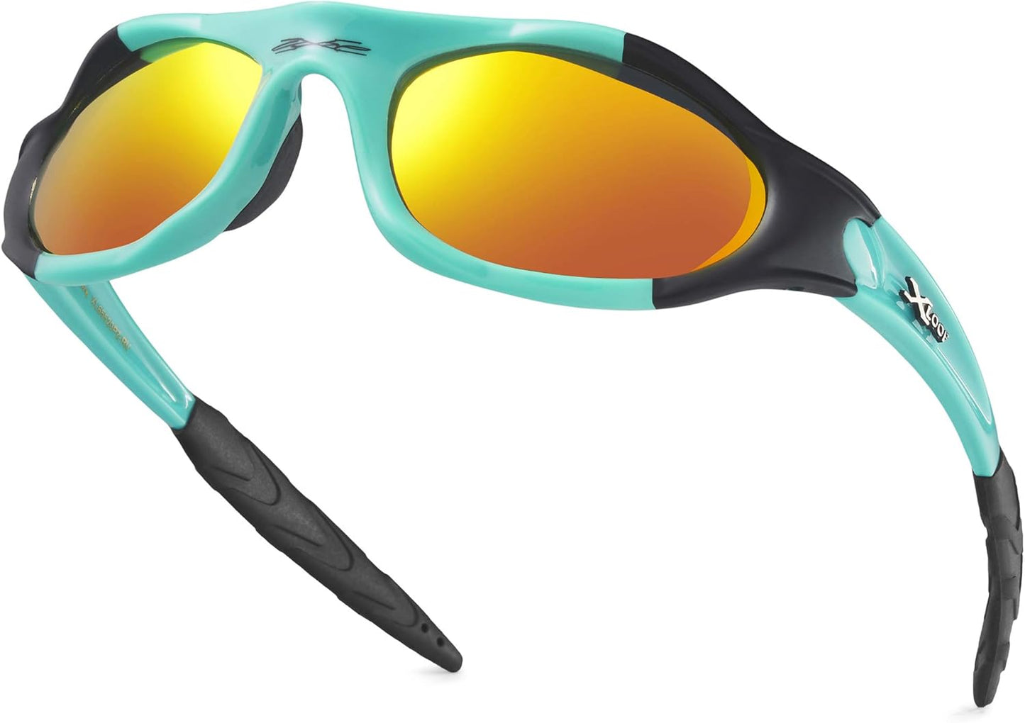 Polarized Youth Sports Sunglasses for Boys & Teens (Ages 8-16) - UV400 Baseball Wraparound