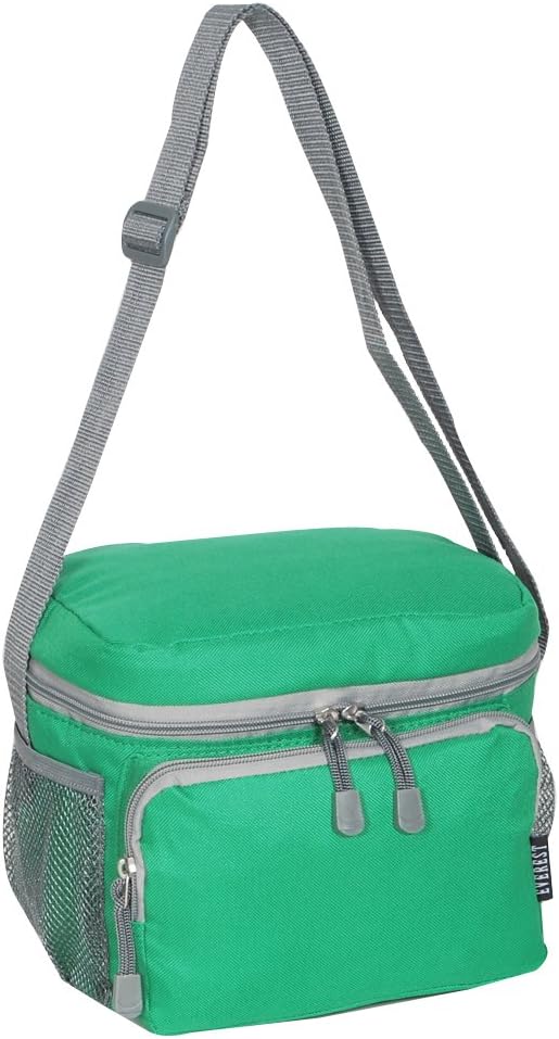 Everest Cooler/Lunch Pattern Bag, Woodland Camo, One Size,CB6P-CAMO