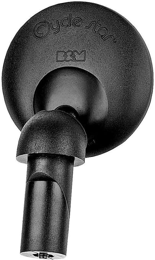 Busch & Müller Cycle Star Bicycle Mirror Black/Silver Ø60 mm