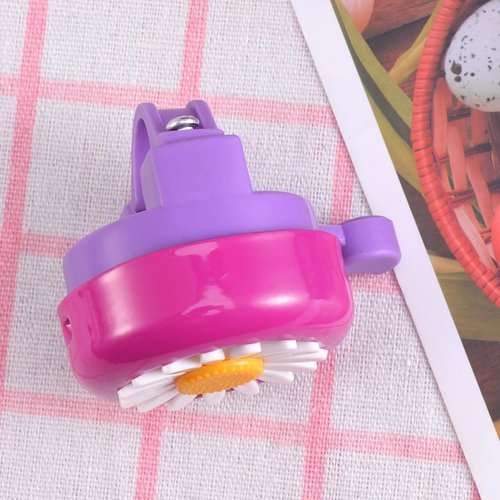 Toddmomy Chrysanthemum Bell Bike Bell Ring for Kids Girls Bike Attachment for Kids Kid Flower Bicycle Bike Horn Bicycle Funny Tricycle for Bicycle Rosy