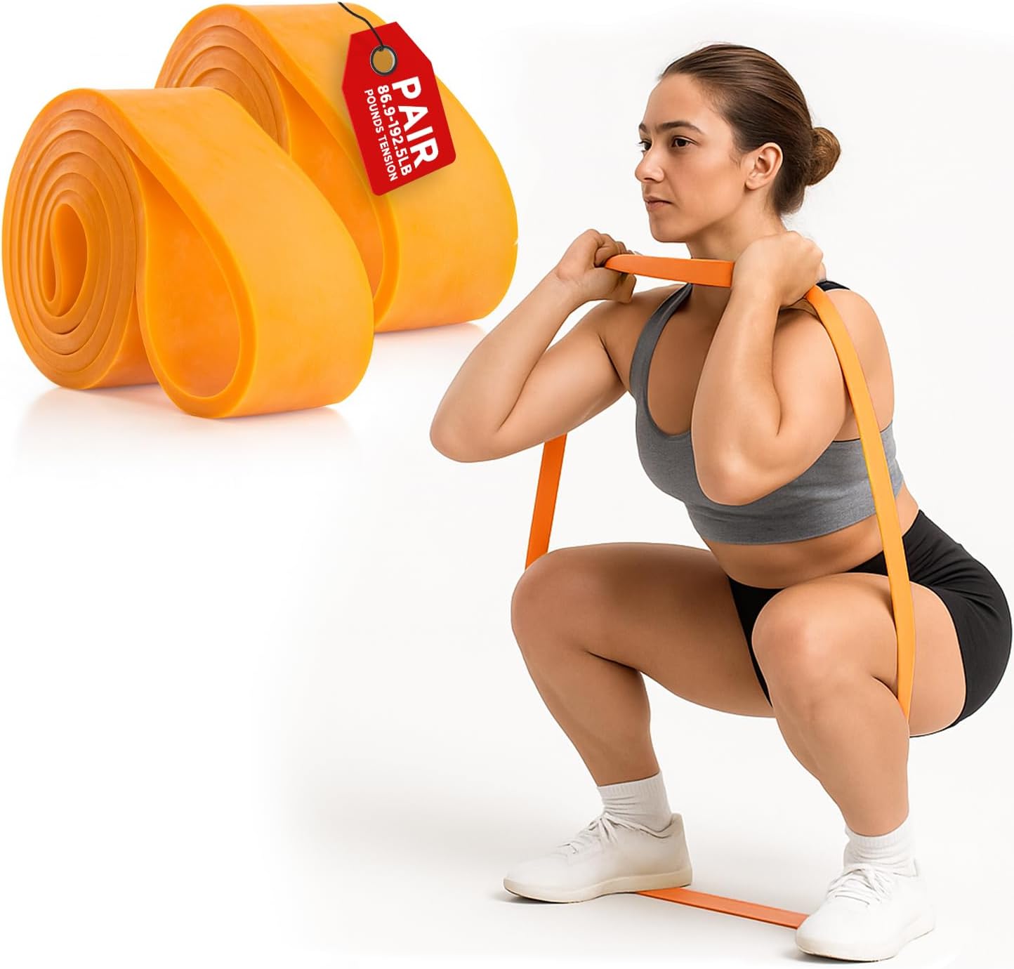 EliteFTS Pro Resistance Band - Boost Core Stability and Flexibility with This Portable, Joint-Friendly Tool