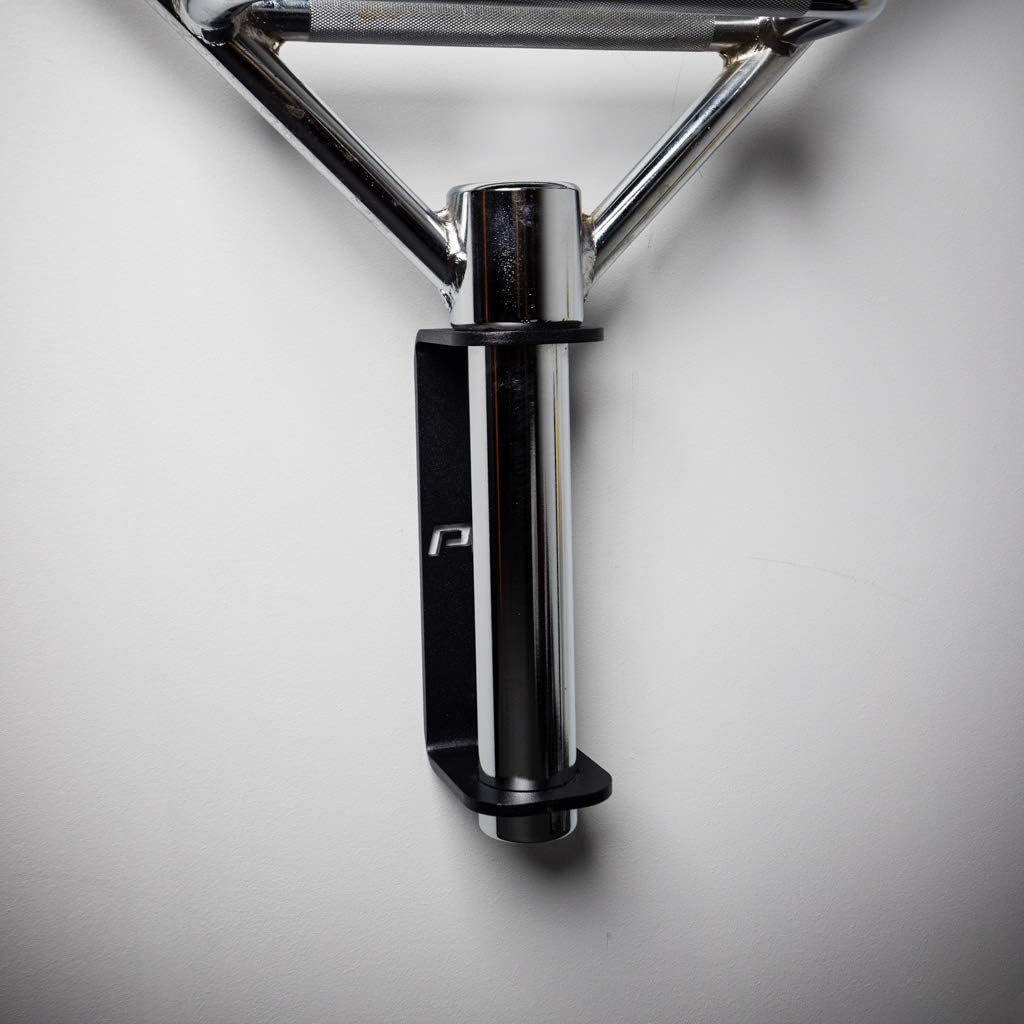 Vertical Barbell Storage Rack - Wall-Mounted, Space-Saving Weight Holder for Home & Gym - Durable, Easy Install, USA Made