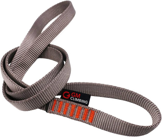 16mm Nylon Sling Runner - GM CLIMBING 22kN / 4950lbf CE UIAA Certified for Climbing